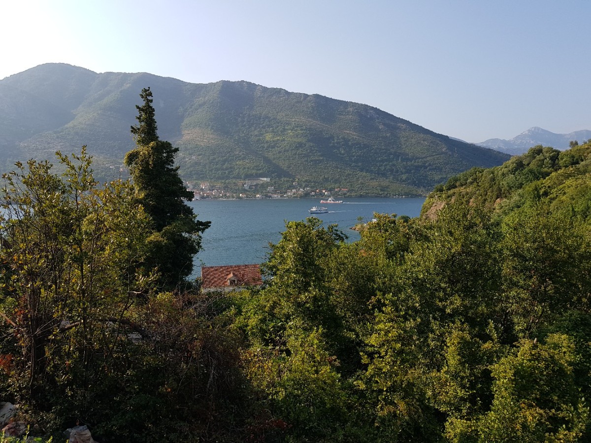 Urbanised 2,145 m² Plot for 4 Buildings with Sea Views, Lepetane, Tivat